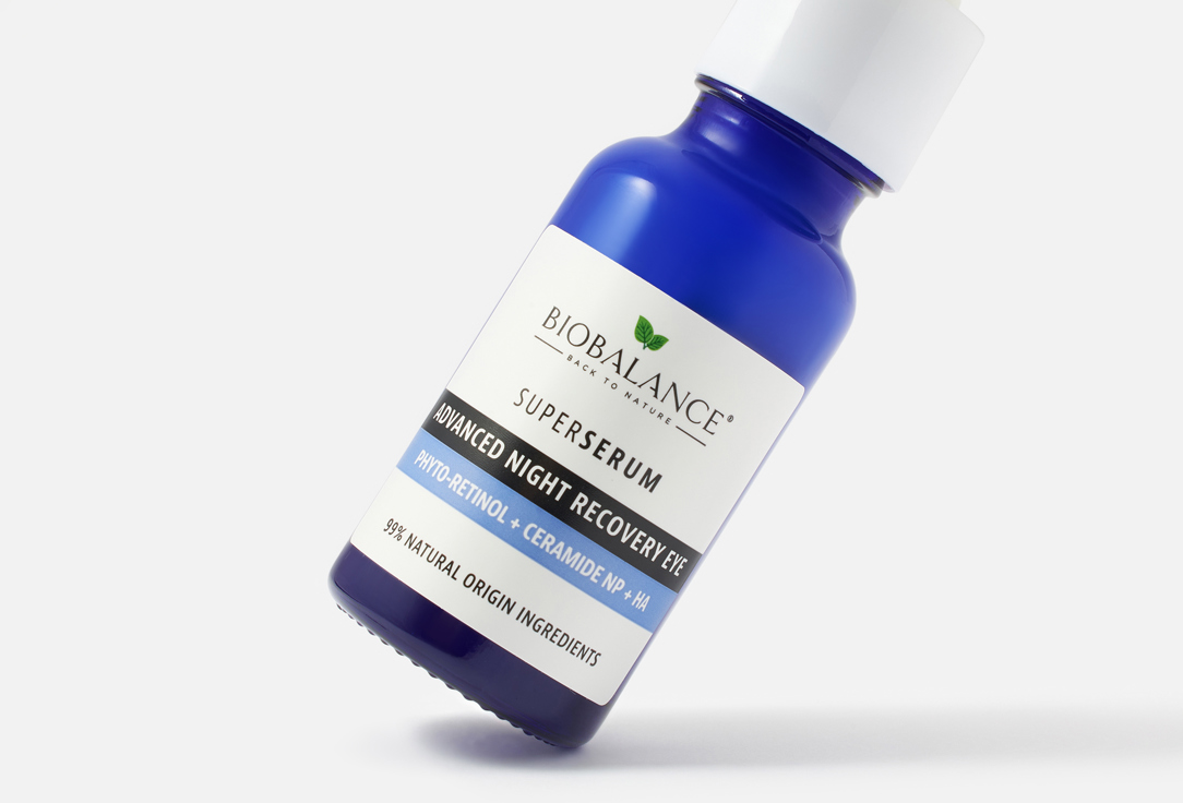BIOBALANCE overnight eye recovery serum ADVANCED NIGHT RECOVERY