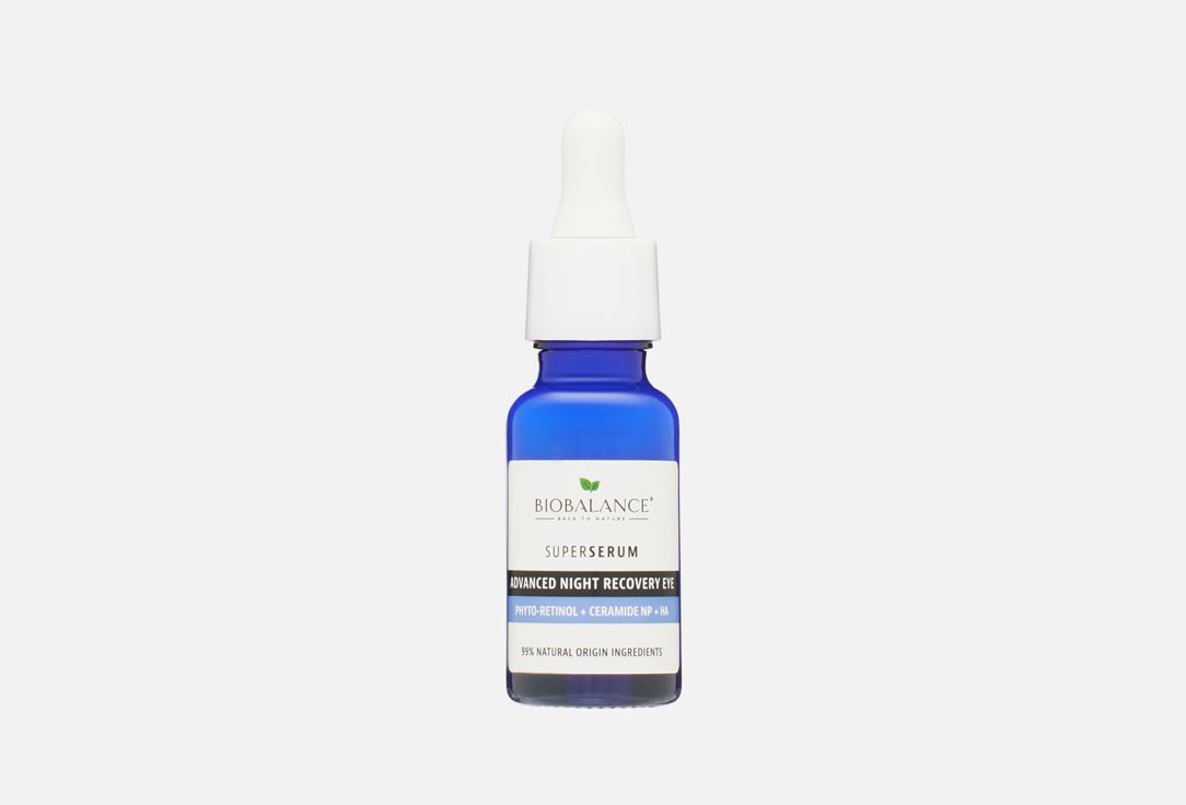 BIOBALANCE overnight eye recovery serum ADVANCED NIGHT RECOVERY