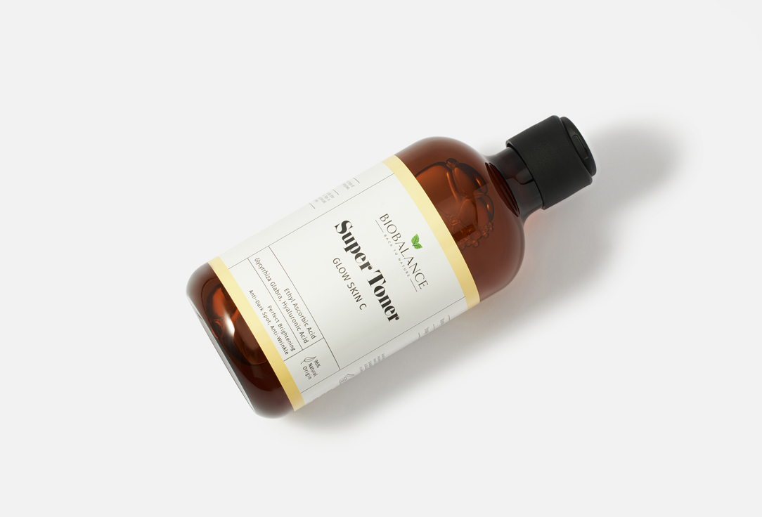 BIOBALANCE glow enhancing Face toner SUPER TONER GLOW SKIN