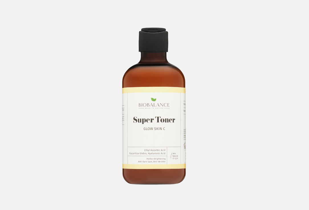 BIOBALANCE glow enhancing Face toner SUPER TONER GLOW SKIN