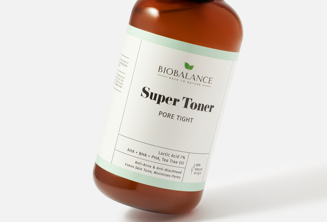 BIOBALANCE Pore-tightening and refining Face toner SUPER TONER