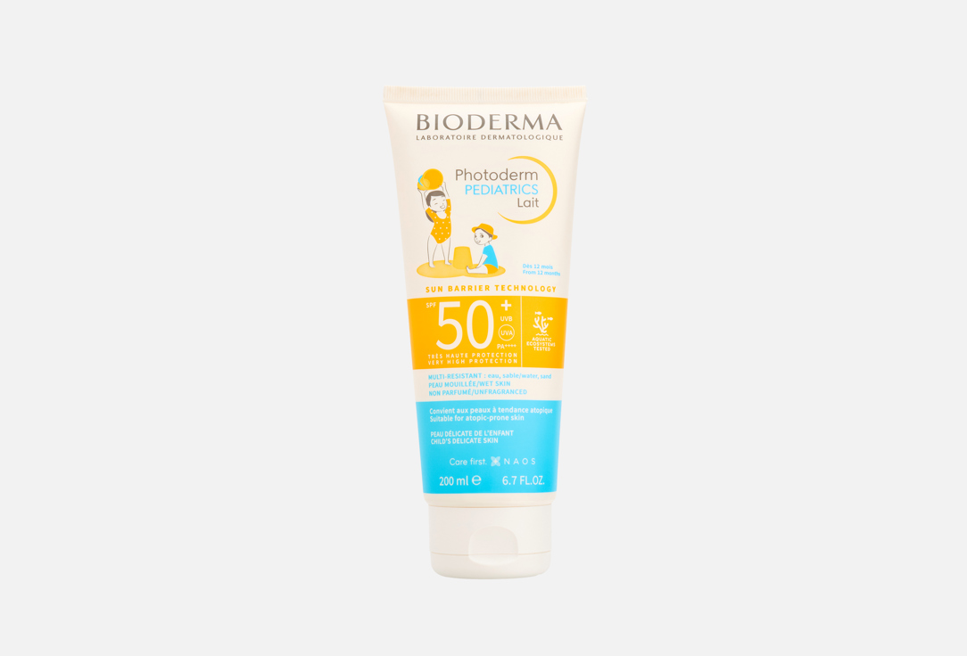 Bioderma Baby & Kids Sunscreen Milk SPF50+ Photoderm 200 ml Bioderma Baby & Kids Sunscreen Milk SPF50+ Photoderm