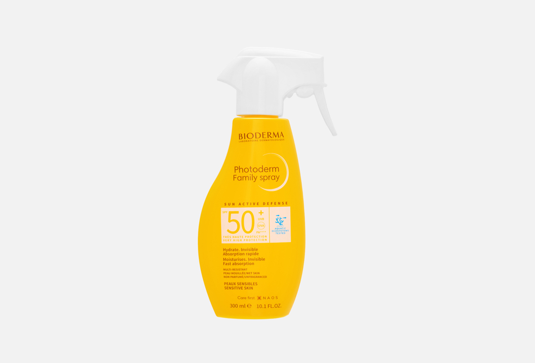 Bioderma Солнцезащитный спрей для лица и тела SPF50+ Photoderm