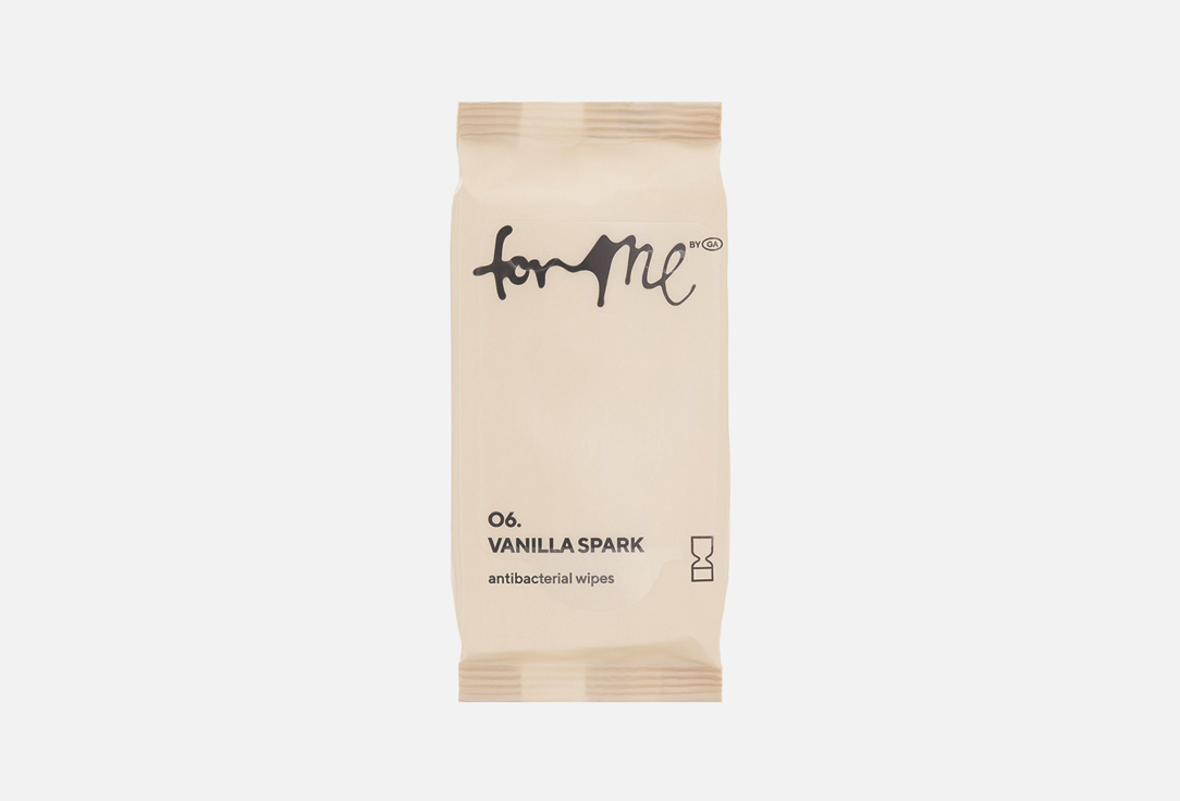 For me by gold apple ntibacterial cleansing hand and body wet wipes VANILLA SPARK 1 pairs For me by gold apple ntibacterial cleansing hand and body wet wipes VANILLA SPARK