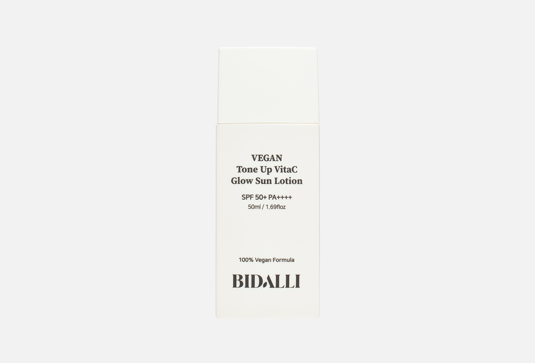 Bidalli Sunscreen lotion SPF50+ PA++++ Tone Up Vita-C Glow Sun Lotion