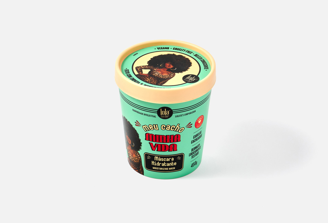 Lola from Rio Moisturising Mask For Curly Hair Meu Cacho Minha Vida 450 g Lola from Rio Moisturising Mask For Curly Hair Meu Cacho Minha Vida