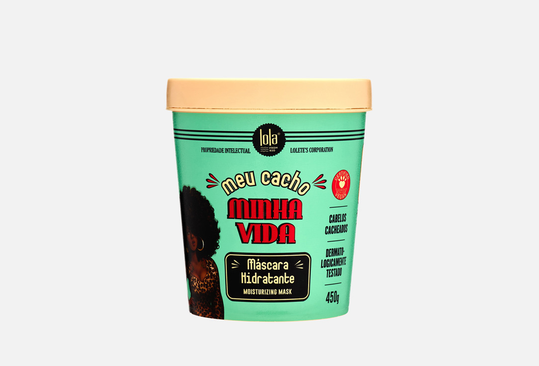 Lola from Rio Moisturising Mask For Curly Hair Meu Cacho Minha Vida 450 g Lola from Rio Moisturising Mask For Curly Hair Meu Cacho Minha Vida