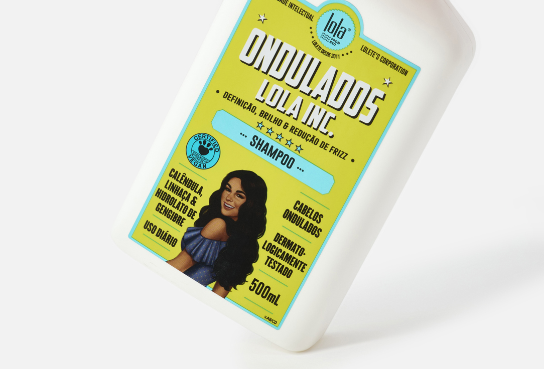 Lola from Rio Moisturizing Shampoo For Wavy Hair Ondulados 500 ml Lola from Rio Moisturizing Shampoo For Wavy Hair Ondulados
