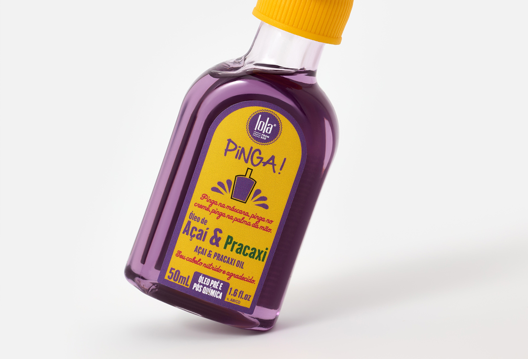 Lola from Rio Repairing & Color-Protecting Hair Oil Pinga! Acai & Pracaxi