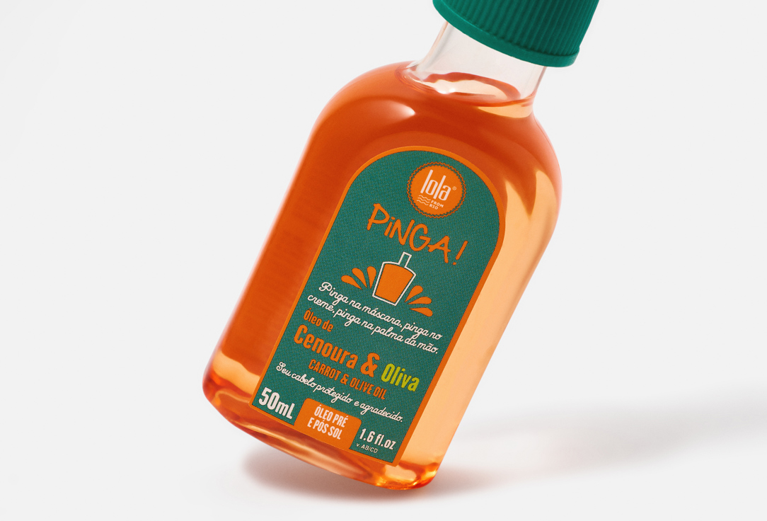 Lola from Rio Repairing & Strengthening Hair Oil Pinga! Carrot & Olive