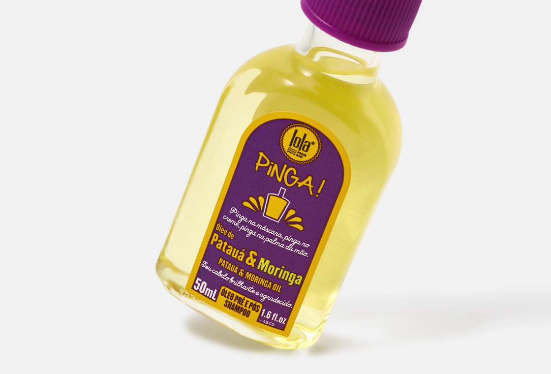 Lola from Rio Repairing & Moisturizing Hair Oil Pinga! Pataua & Moringa 50 ml Lola from Rio Repairing & Moisturizing Hair Oil Pinga! Pataua & Moringa