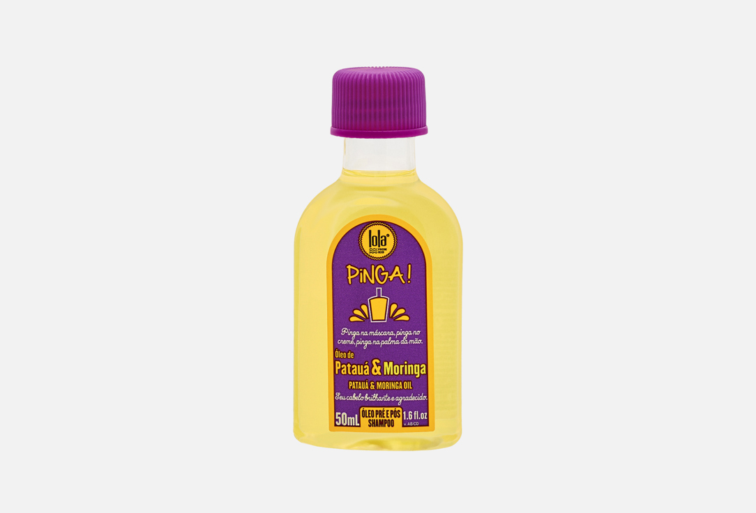 Lola from Rio Repairing & Moisturizing Hair Oil Pinga! Pataua & Moringa 50 ml Lola from Rio Repairing & Moisturizing Hair Oil Pinga! Pataua & Moringa