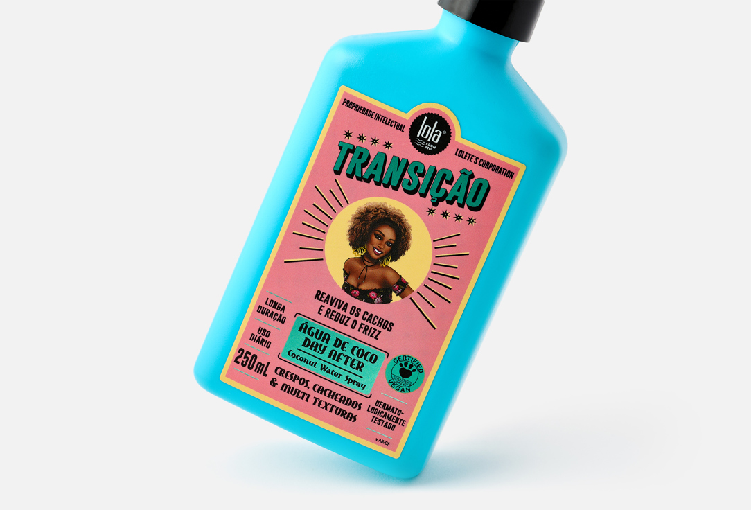 Lola from Rio Moisturizing & Revitalizing Hair Spray Transicao 250 ml Lola from Rio Moisturizing & Revitalizing Hair Spray Transicao