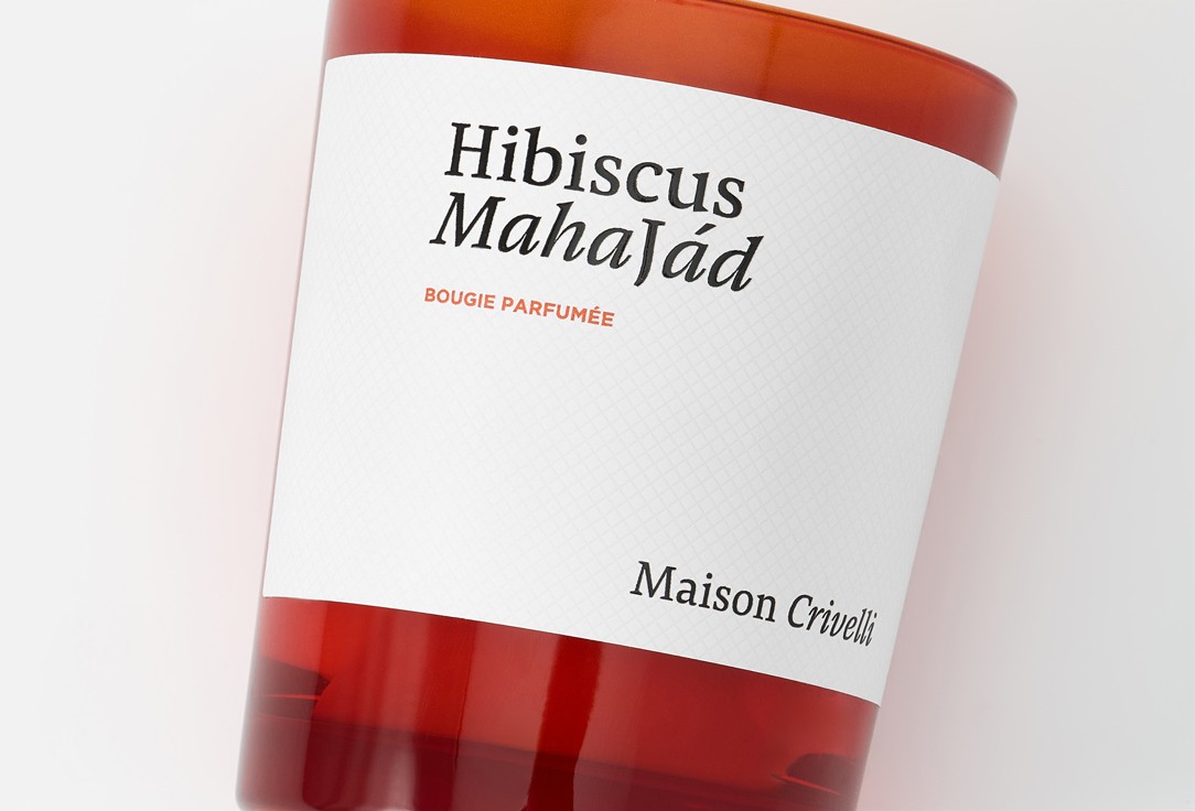 MAISON CRIVELLI scented candle Hibiscus mahajád