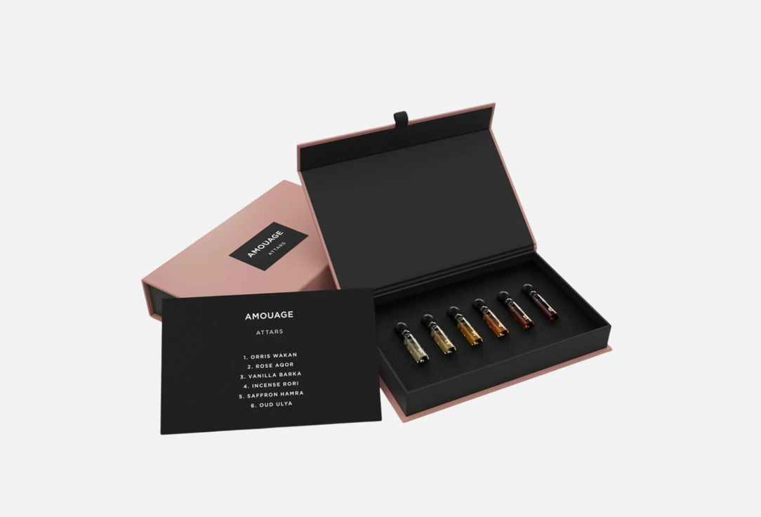 Amouage Fragrance Discovery Miniature Set Attars 6 pcs Amouage Fragrance Discovery Miniature Set Attars