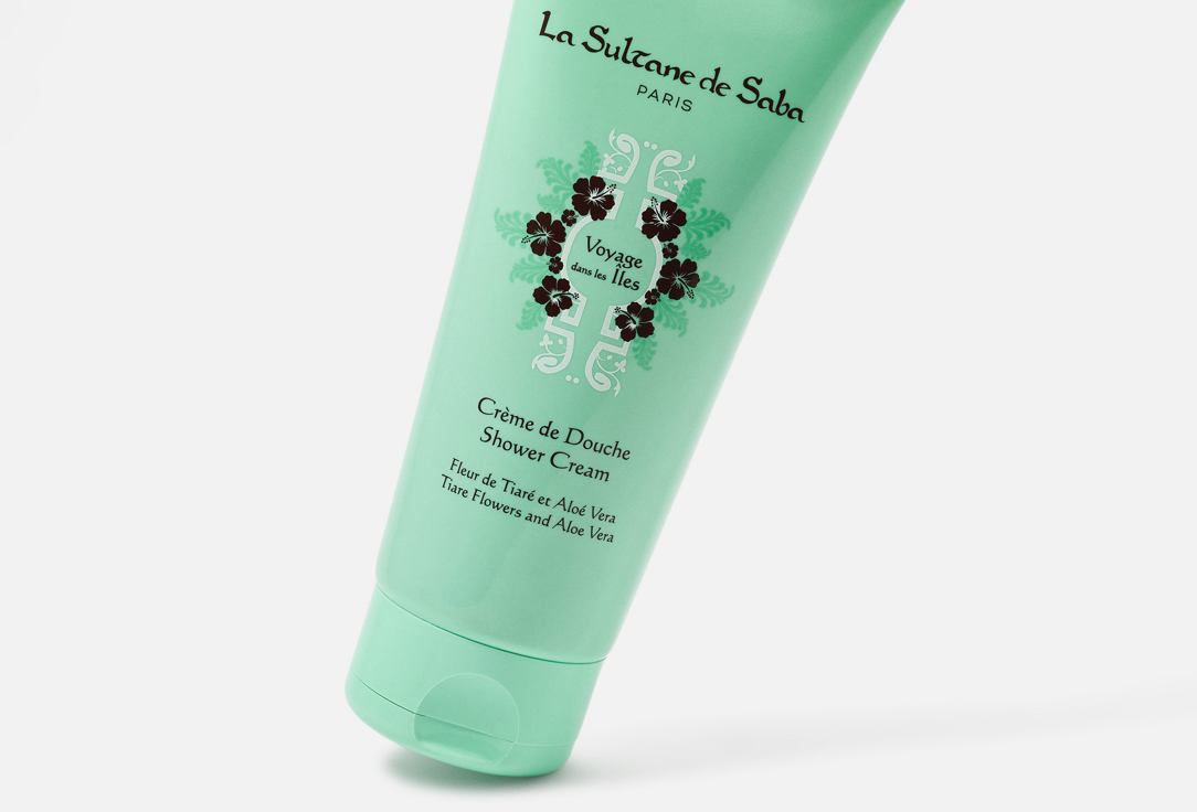 La Sultane de Saba Парфюмированный крем для душа Shower Cream Aloe Vera And Tiare Flowers