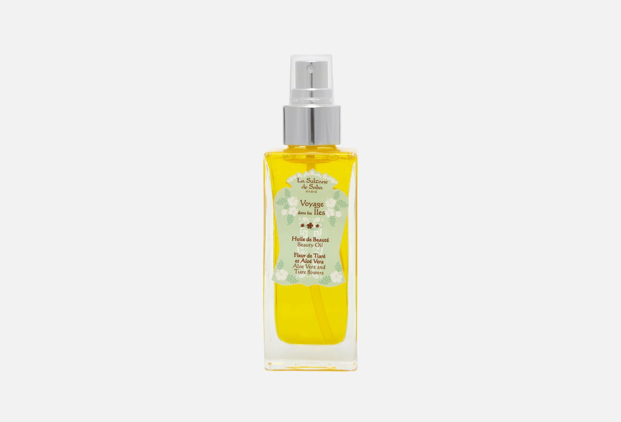 Beauty Oil Aloe Vera And Tiare Flowers 200
