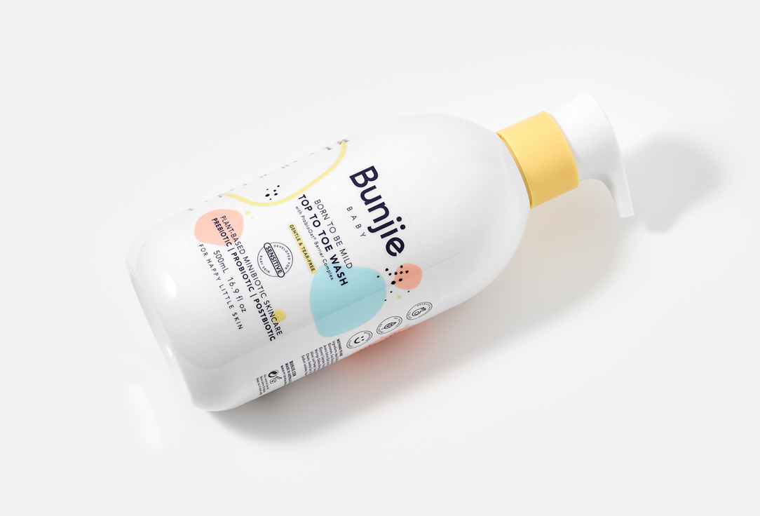 Bunjie Smoothing Head & Body Shower Gel TOP TO TOE WASH 500 ml Bunjie Smoothing Head & Body Shower Gel TOP TO TOE WASH