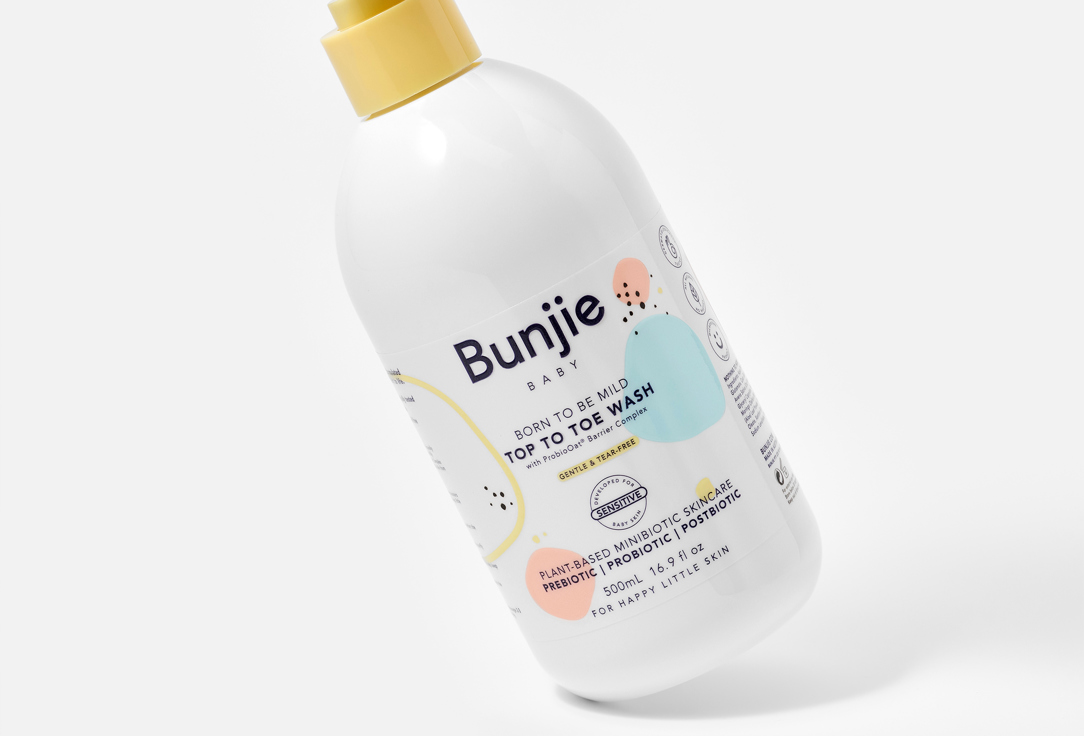 Bunjie Smoothing Head & Body Shower Gel TOP TO TOE WASH 500 ml Bunjie Smoothing Head & Body Shower Gel TOP TO TOE WASH