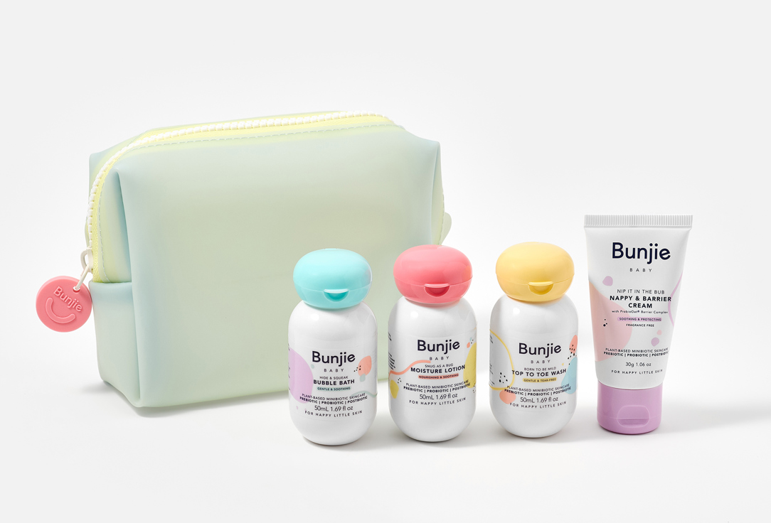Bunjie Baby Care Kit THE MINIS TRAVEL PACK 5 pcs Bunjie Baby Care Kit THE MINIS TRAVEL PACK