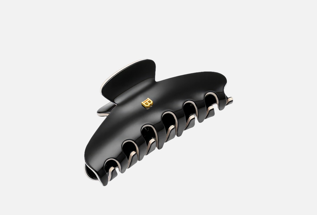 Balmain Paris Hair Clip Large Black white 1 pcs Balmain Paris Hair Clip Large