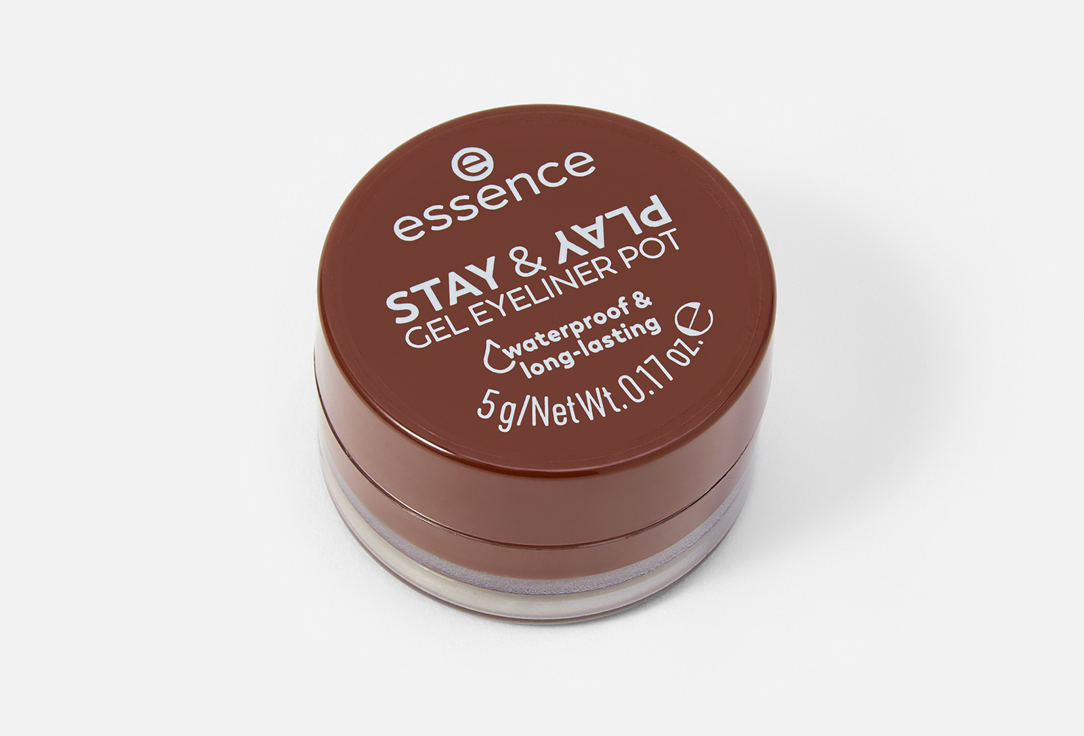 essence GEL EYELINER POT STAY & PLAY