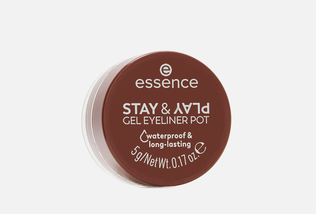 essence GEL EYELINER POT STAY & PLAY