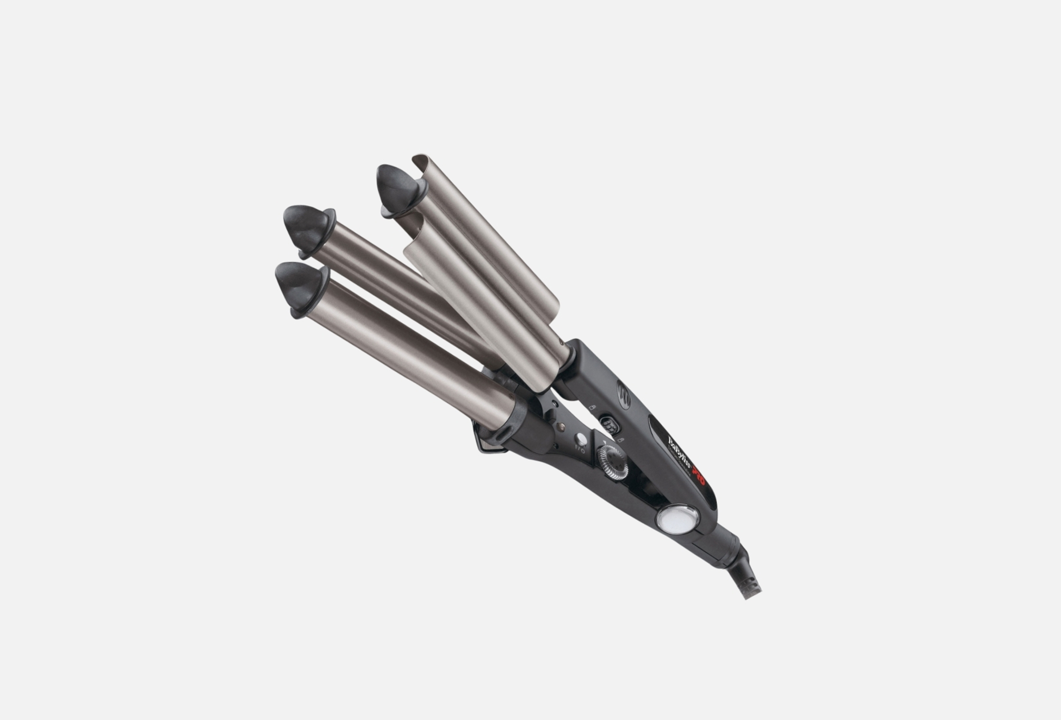Tripple Barrel Waver 1 Black & chrome