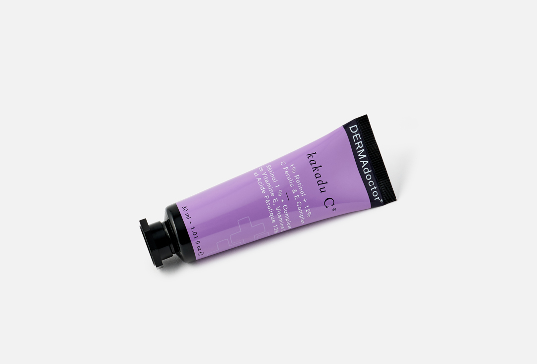 dermadoctor Anti-aging & Brightening Face Serum Kakadu C 1% Retinol + 20% Vitamin C E Ferulic Acid Serum