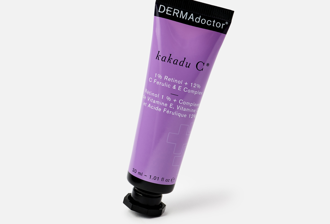 dermadoctor Anti-aging & Brightening Face Serum Kakadu C 1% Retinol + 20% Vitamin C E Ferulic Acid Serum