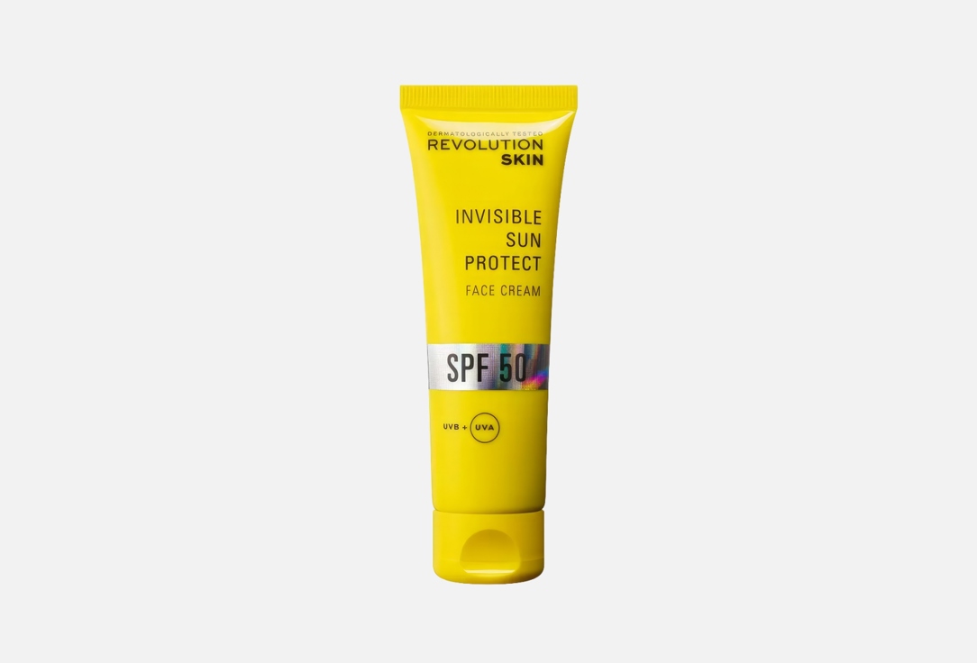 REVOLUTION SKINCARE Увлажняющий солнцезащитный крем для лица SPF50 Invisible Sun Protect