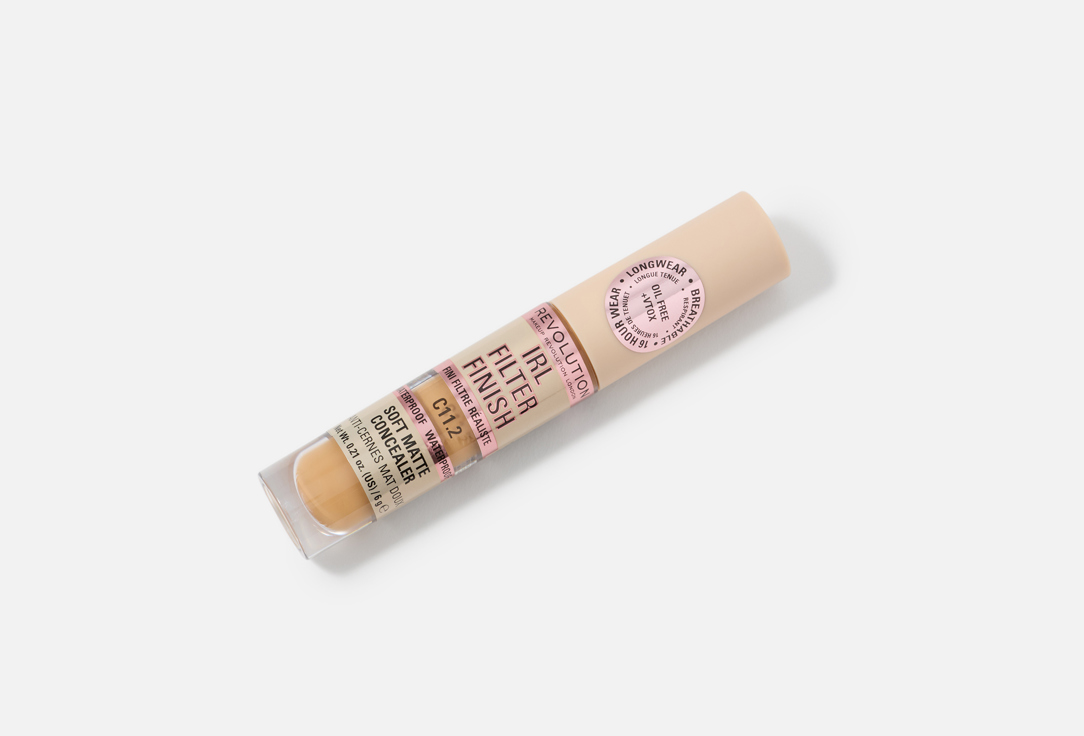 MakeUp Revolution Long-lasting Liquid Concealer Irl Filter Finish