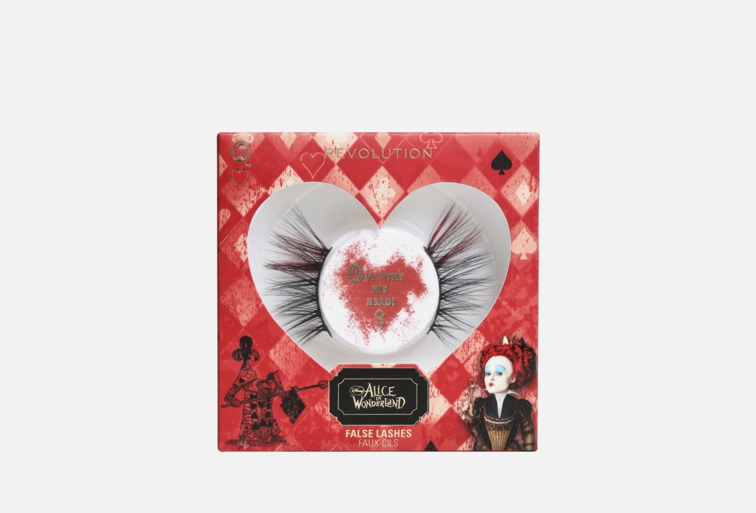 MakeUp Revolution False Lashes x Alice in Wonderland Red Queen