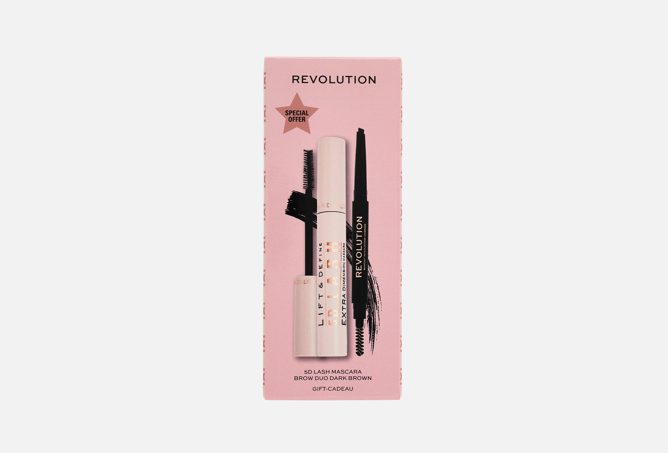 5D Lash Mascara & Brow Duo Dark Brown 2