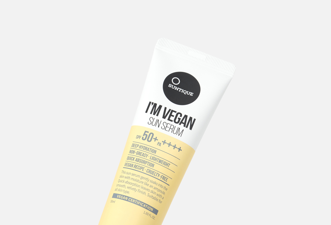 Suntique Sunscreen Serum SPF 50+ PA++++ I’M VEGAN