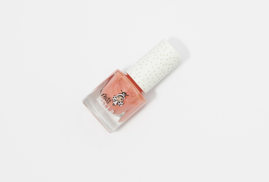 Miss Nella Nail Polish Peel Off 34, Peach slushie 4 ml Miss Nella Nail Polish Peel Off