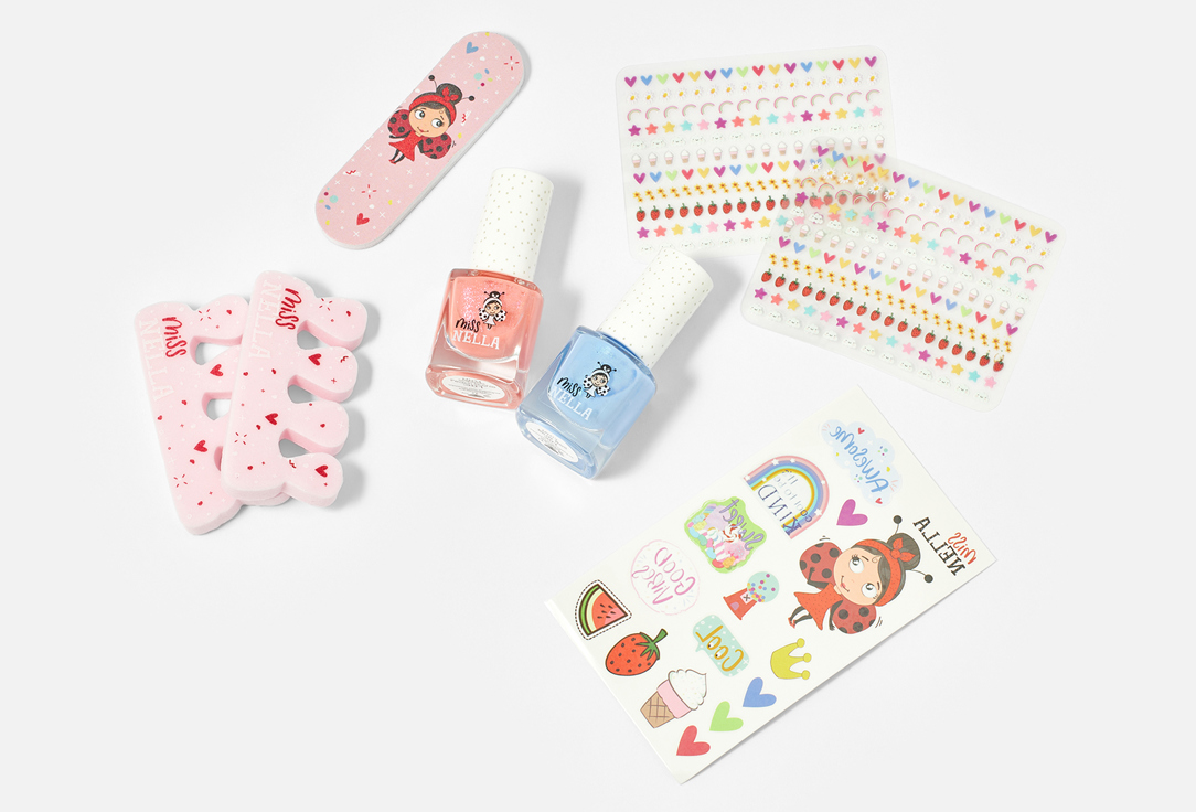 Miss Nella Beauty set for nails Summer Manicute 9 pcs Miss Nella Beauty set for nails Summer Manicute