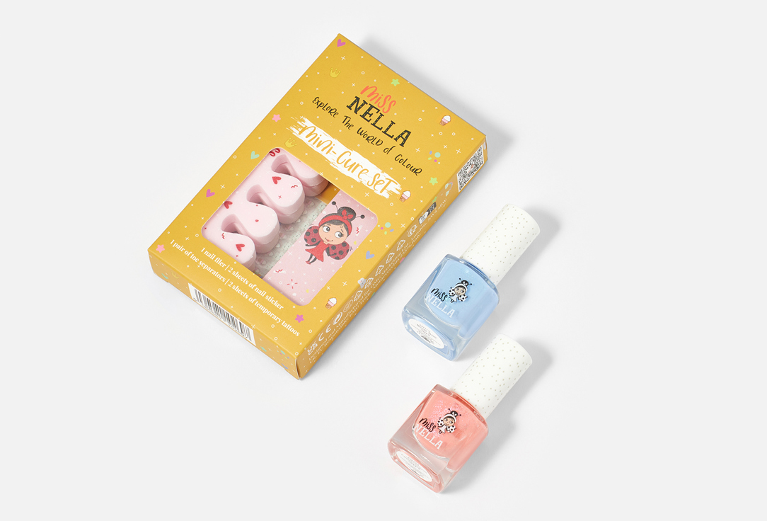 Miss Nella Beauty set for nails Summer Manicute 9 pcs Miss Nella Beauty set for nails Summer Manicute