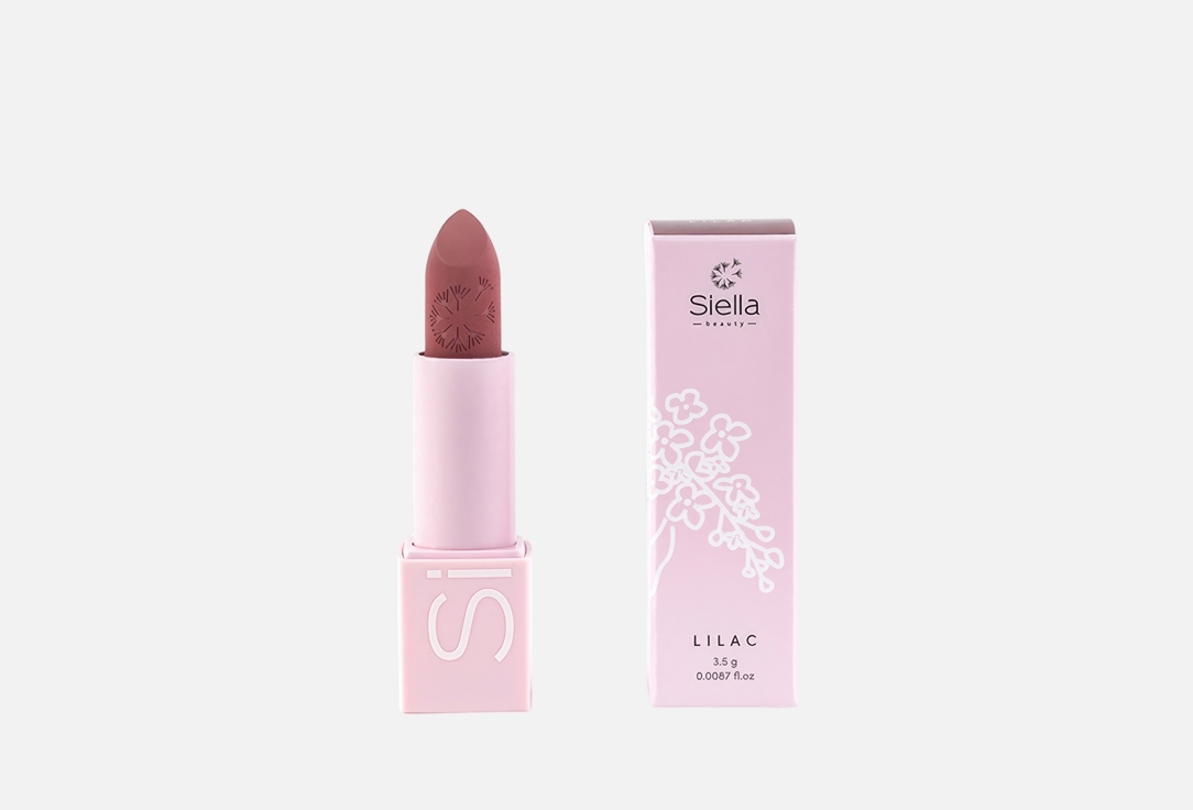 siellabeauty Matte Lipstick Flower Power Lilac 20 g siellabeauty Matte Lipstick Flower Power