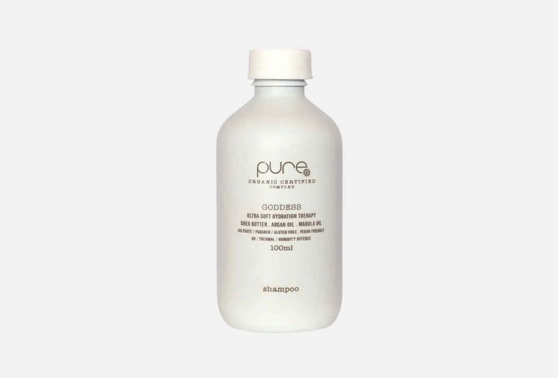 Pure Haircare Australia Moisturizing shampoo Goddess 100 ml Pure Haircare Australia Moisturizing shampoo Goddess