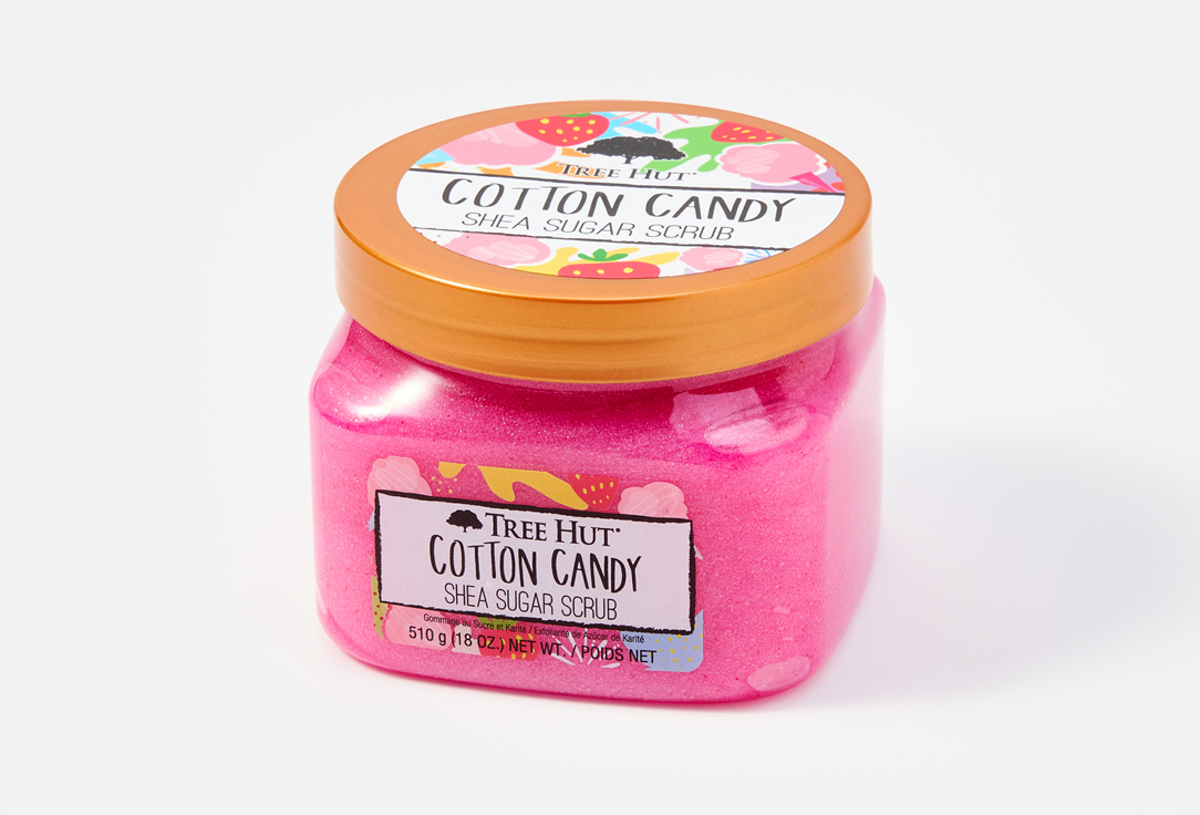 Tree Hut Smoothing Body Scrub Cotton Candy 510 g Tree Hut Smoothing Body Scrub Cotton Candy