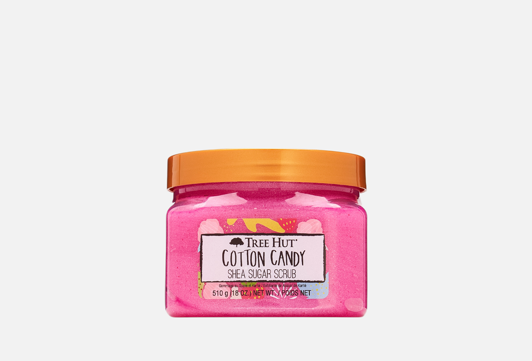 Tree Hut Smoothing Body Scrub Cotton Candy 510 g Tree Hut Smoothing Body Scrub Cotton Candy