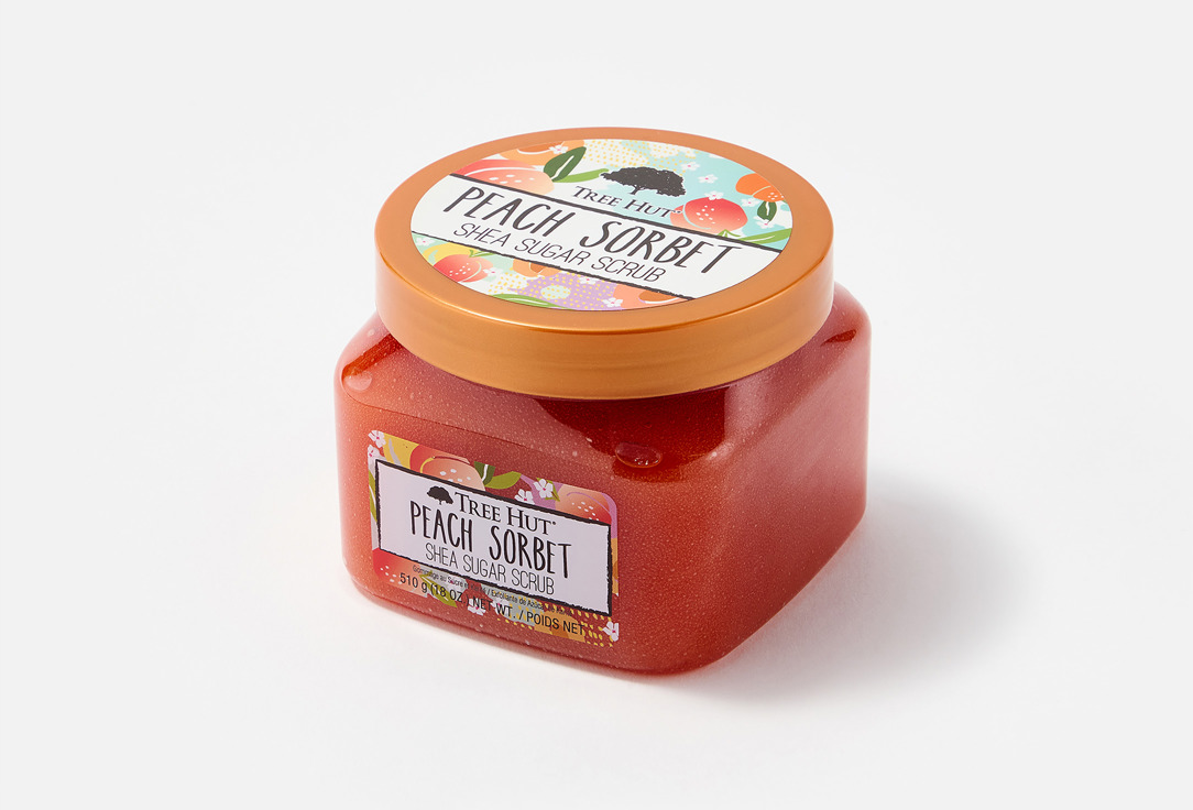 Tree Hut Refreshing Body Scrub Peach Sorbet 510 ml Tree Hut Refreshing Body Scrub Peach Sorbet
