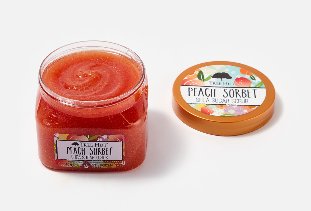 Tree Hut Refreshing Body Scrub Peach Sorbet 510 ml Tree Hut Refreshing Body Scrub Peach Sorbet