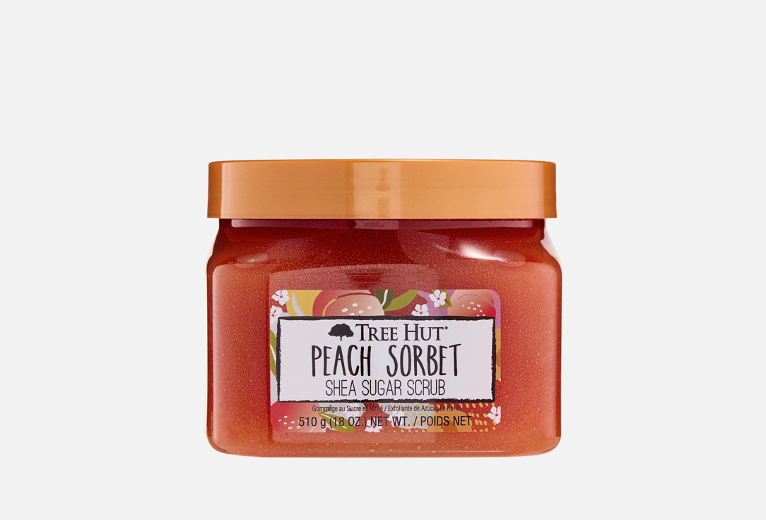 Tree Hut Refreshing Body Scrub Peach Sorbet 510 ml Tree Hut Refreshing Body Scrub Peach Sorbet