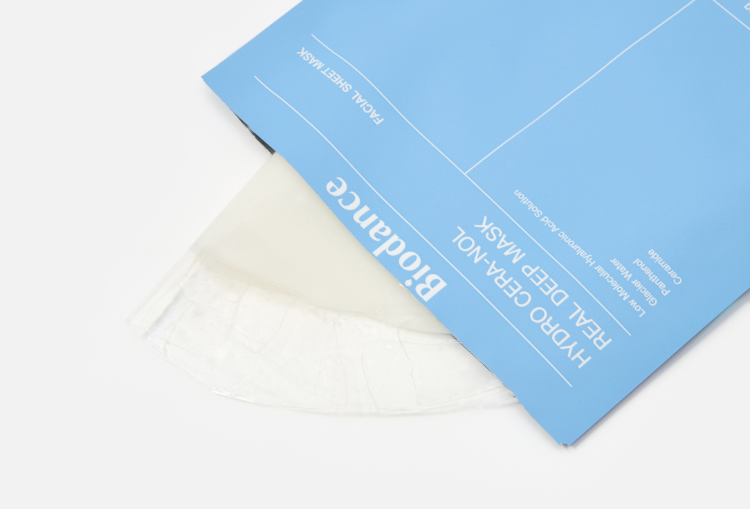 Biodance Hydrogel Face Masks Cera-Nol Real Deep 4 pcs Biodance Hydrogel Face Masks Cera-Nol Real Deep
