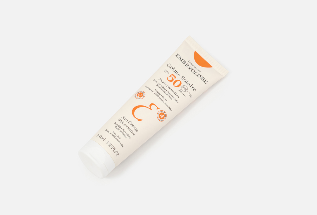 Embryolisse Water-resistant sunscreen SPF50 Sun Cream 100 ml Embryolisse Water-resistant sunscreen SPF50 Sun Cream