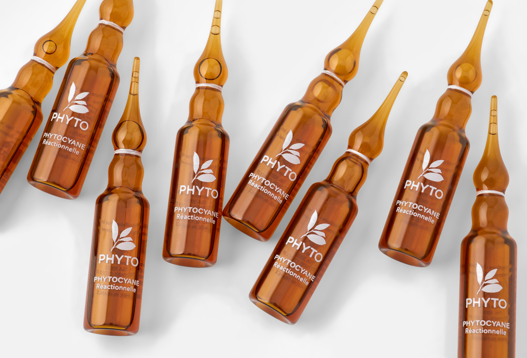 PHYTO Revitalizing hair serum Phytocyane 12 pcs PHYTO Revitalizing hair serum Phytocyane