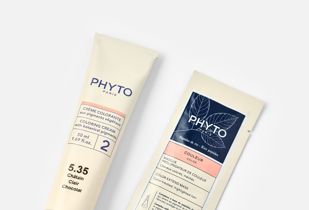 PHYTO Hair Dye Phytocolor 5.35, Choclate light brown 112 ml PHYTO Hair Dye Phytocolor