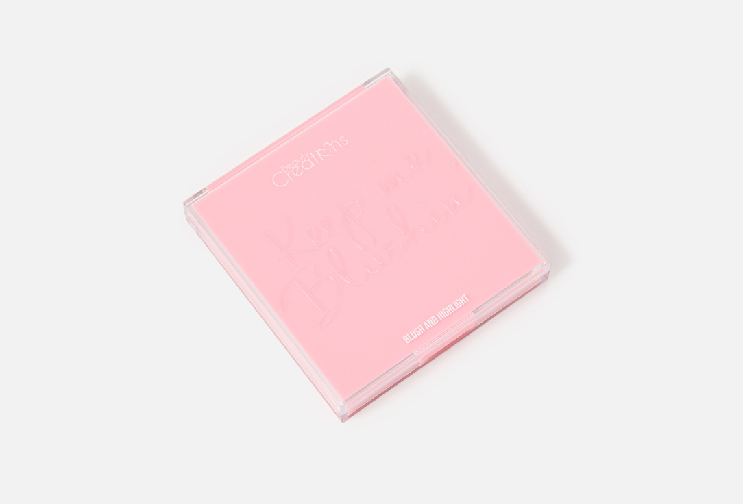 BEAUTY CREATIONS Blush & Highlighter Palette Keep Me Blushin'